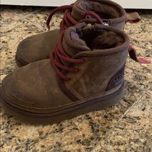Brown Ugg’s size toddler size 9